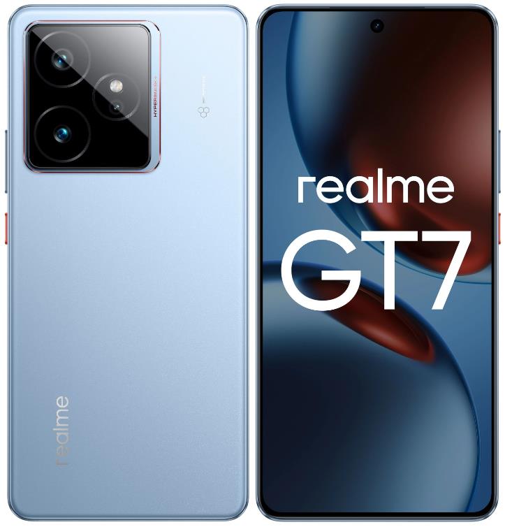 Изображение Смартфон Realme GT 7 (512 Гб/12 Гб) голубой