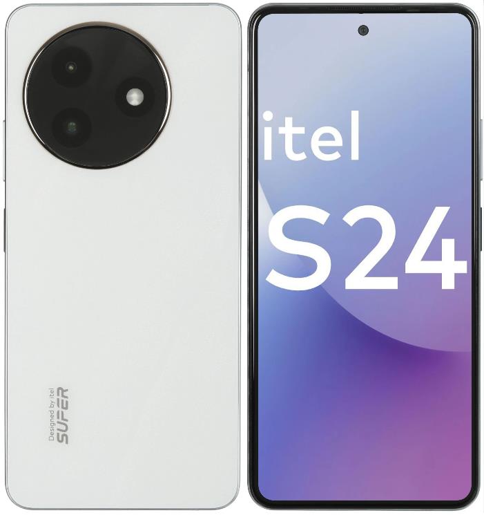 Изображение Смартфон Itel S24 (256 Гб/8 Гб) белый