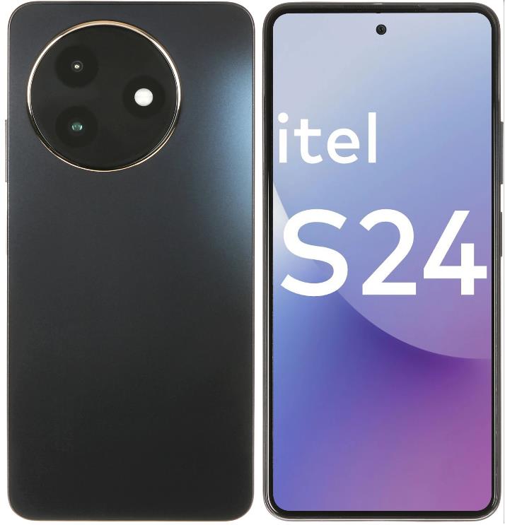 Изображение Смартфон Itel S24 (256 Гб/8 Гб) черный