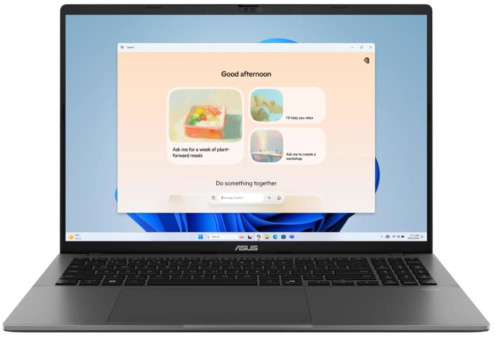 Изображение Ноутбук Asus S3607CA Vivobook S16 (Intel 225H 1700 МГц/ SSD 512 ГБ  /RAM 16 ГБ/ 16" 1920x1200/VGA встроенная/ Без ОС) (90NB16I2-M00720)