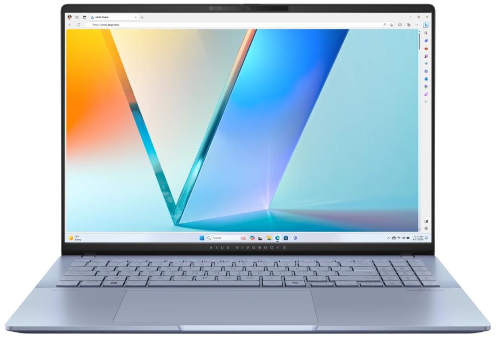 Изображение Ноутбук Asus S5606CA Vivobook S 16 (Intel 255H 2000 МГц/ SSD 1024 ГБ  /RAM 32 ГБ/ 16" 2880x1800/VGA встроенная/ Windows 11 Home) (90NB1551-M009J0)