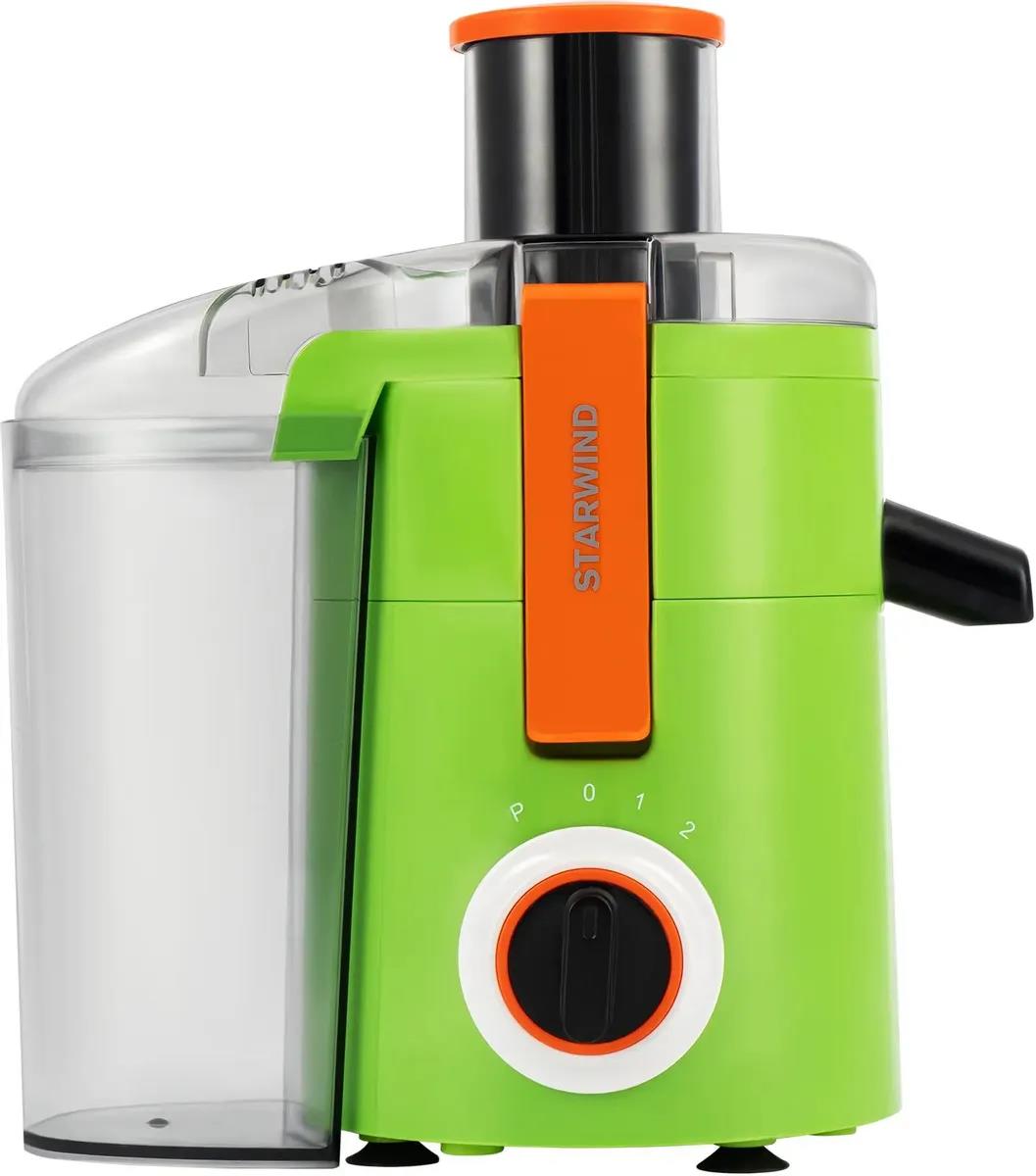 Изображение Соковыжималка STARWIND SJ2236 500Вт рез.сок.:400мл.  (центробежная/500 Вт /зеленый, белый)