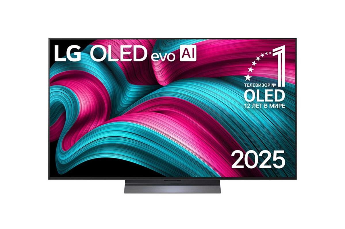 Изображение Телевизор LG OLED55C5RLA.ARUG [ПИ] 55" HDR, 4K Ultra HD Smart TV черный