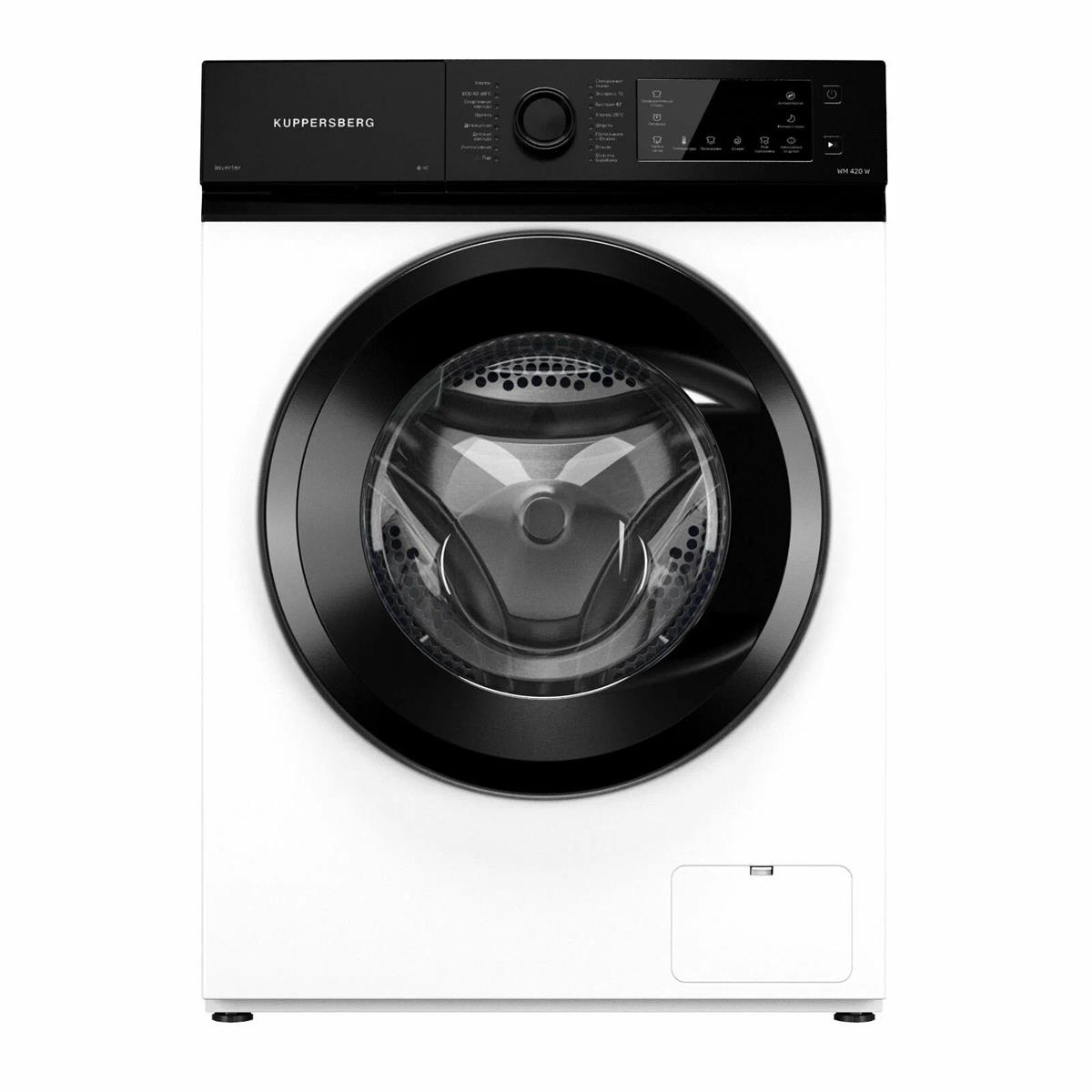 Изображение Стиральная машина Kuppersberg WM 420 W, белый (фронтальная, 6 кг, 1000 об/мин )