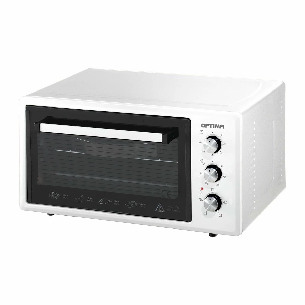 Изображение Электропечь Optima OFC-48W (48 л /1600 Вт /белый)