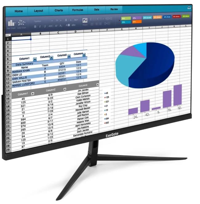 Изображение Монитор ExeGate SuperView EH2407 (23,8 "/1920x1080/TFT IPS)