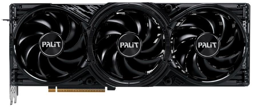 Изображение Видеокарта Palit NVIDIA GeForce RTX 5070 Ti GamingPro V1 OC 16Gb 16 Гб (GeForce RTX 5070 Ti, GDDR7)/(NE7507TS19T2-GB2031Y)