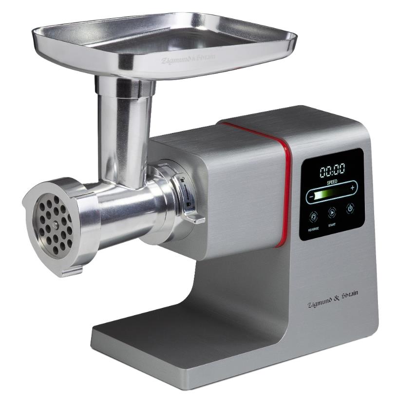 Изображение Мясорубка Zigmund & Shtain ZMG-050 (2700 Вт /2,7 кг/мин/серебристый)