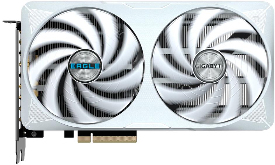 Изображение Видеокарта GIGABYTE NVIDIA GeForce RTX 5060 Ti EAGLE OC ICE 16Gb 8 Гб (GeForce RTX 5060 Ti, GDDR7)/(GV-N506TEAGLEOC ICE-16GD)