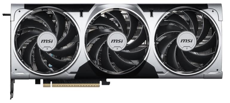 Изображение Видеокарта MSI NVIDIA GeForce RTX 5080 16Gb 16 Гб (GeForce RTX 5080, GDDR7)/(RTX 5080 16G VENTUS 3X PLUS)