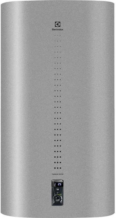 Изображение Водонагреватель Electrolux EWH 100 Centurio IQ 3.0 Silver (100 л /2 кВт/нержавеющая сталь)