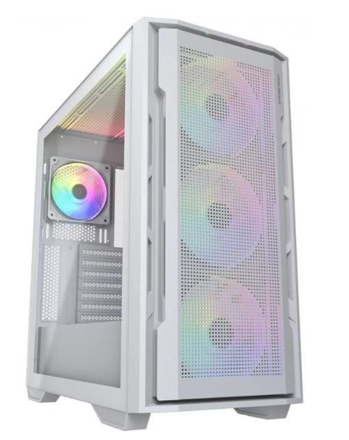 Изображение Корпус Cougar Uniface X RGB V2 White (mATX, ATX, Mini-ITX, EATX, белый, без БП)/(CGR-5C78W-X-RGB-V2)