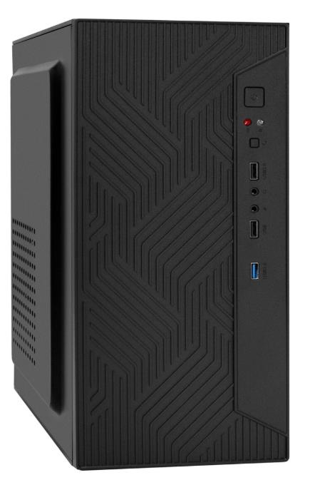 Изображение Корпус ExeGate BAA-303U Black (mATX, Mini-ITX, черный, без БП)/(EX297992RUS)