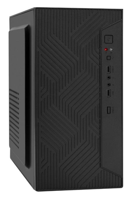 Изображение Корпус ExeGate BAA-303 Black (mATX, Mini-ITX, черный, без БП)/(EX297991RUS)