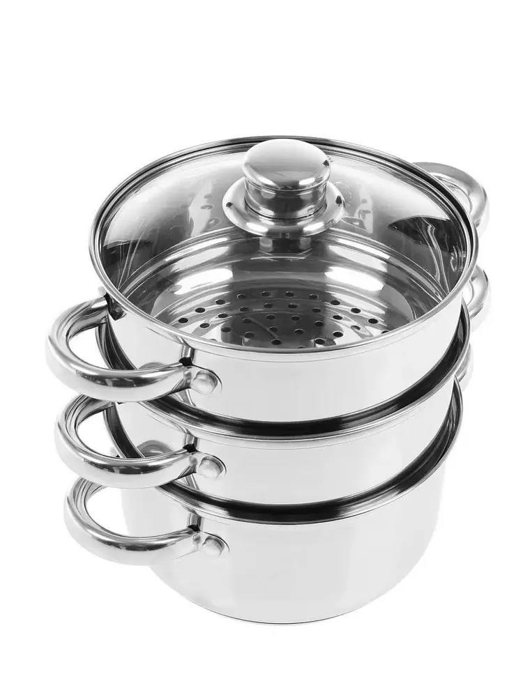 Изображение Пароварка Kelli KL-4105-24 5,5л (серебристый)