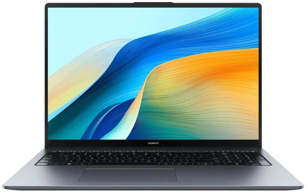 Изображение Ноутбук Huawei MateBook D 16 2024 (Intel 13900H 2600 МГц/ SSD 1024 ГБ  /RAM 16 ГБ/ 16" 1920x1200/VGA встроенная/ Без ОС) (53014HYG)