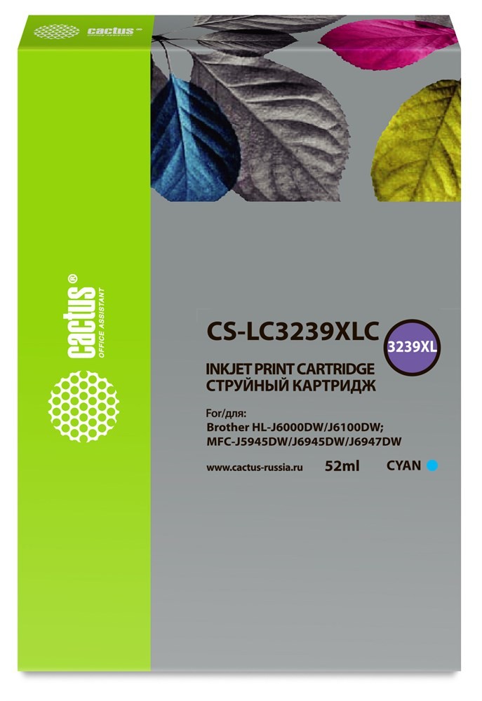 Изображение Картридж Cactus CS-LC3239XLC