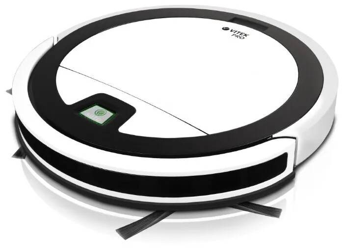 Изображение Робот-пылесос VITEK VT-1803 (сухая и влажная уборка/черный, белый)