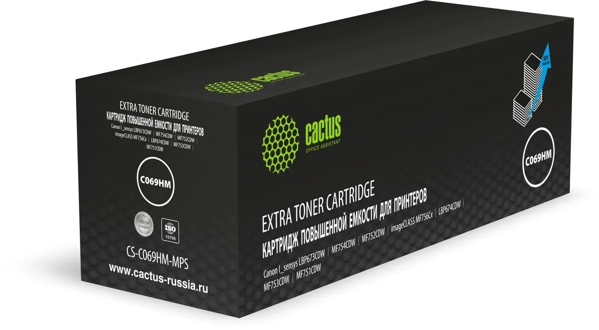 Изображение Картридж Cactus CS-C069HM-MPS