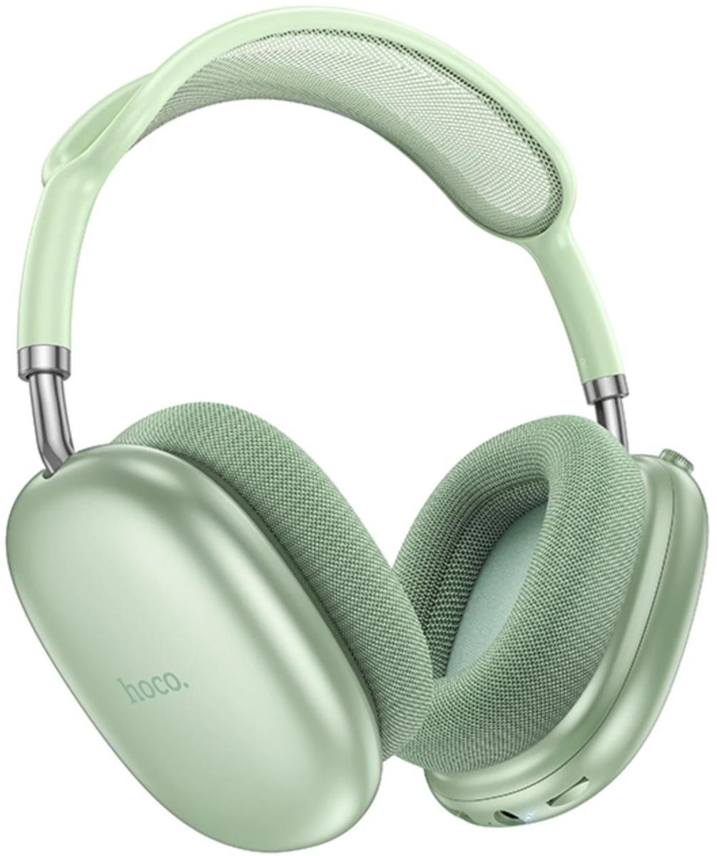 Изображение Bluetooth-гарнитура/наушники Hoco W55 Green (зеленый)