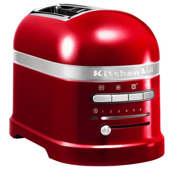 Изображение Тостер KitchenAid 5KMT2204ECA карамельное яблоко (1250 Вт  красный)