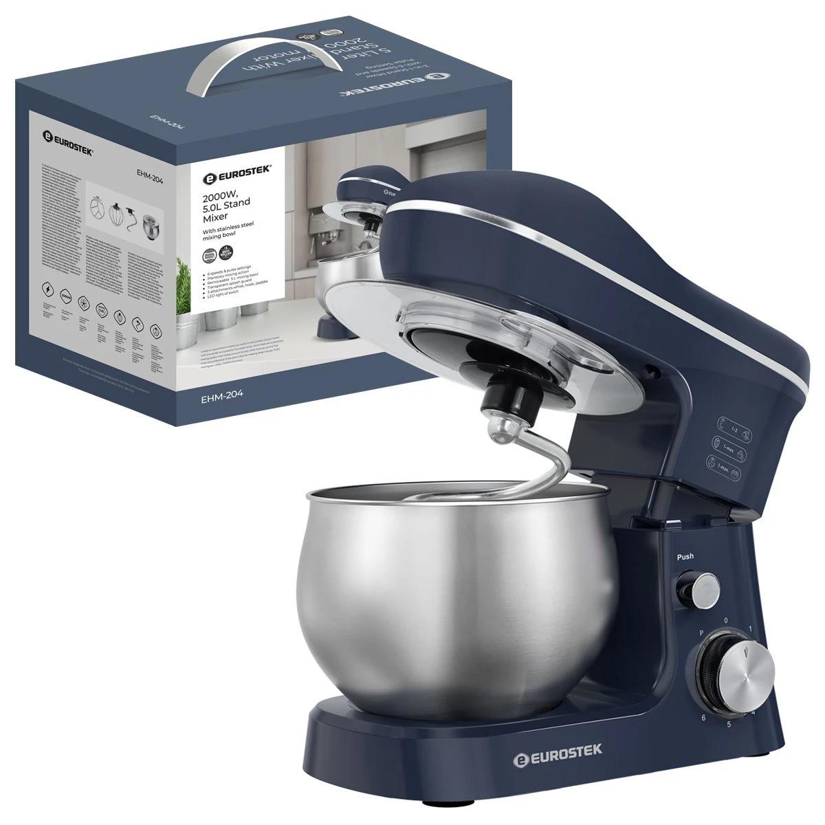 Изображение Миксер Eurostek EHM-204 (2000 Вт /синий)