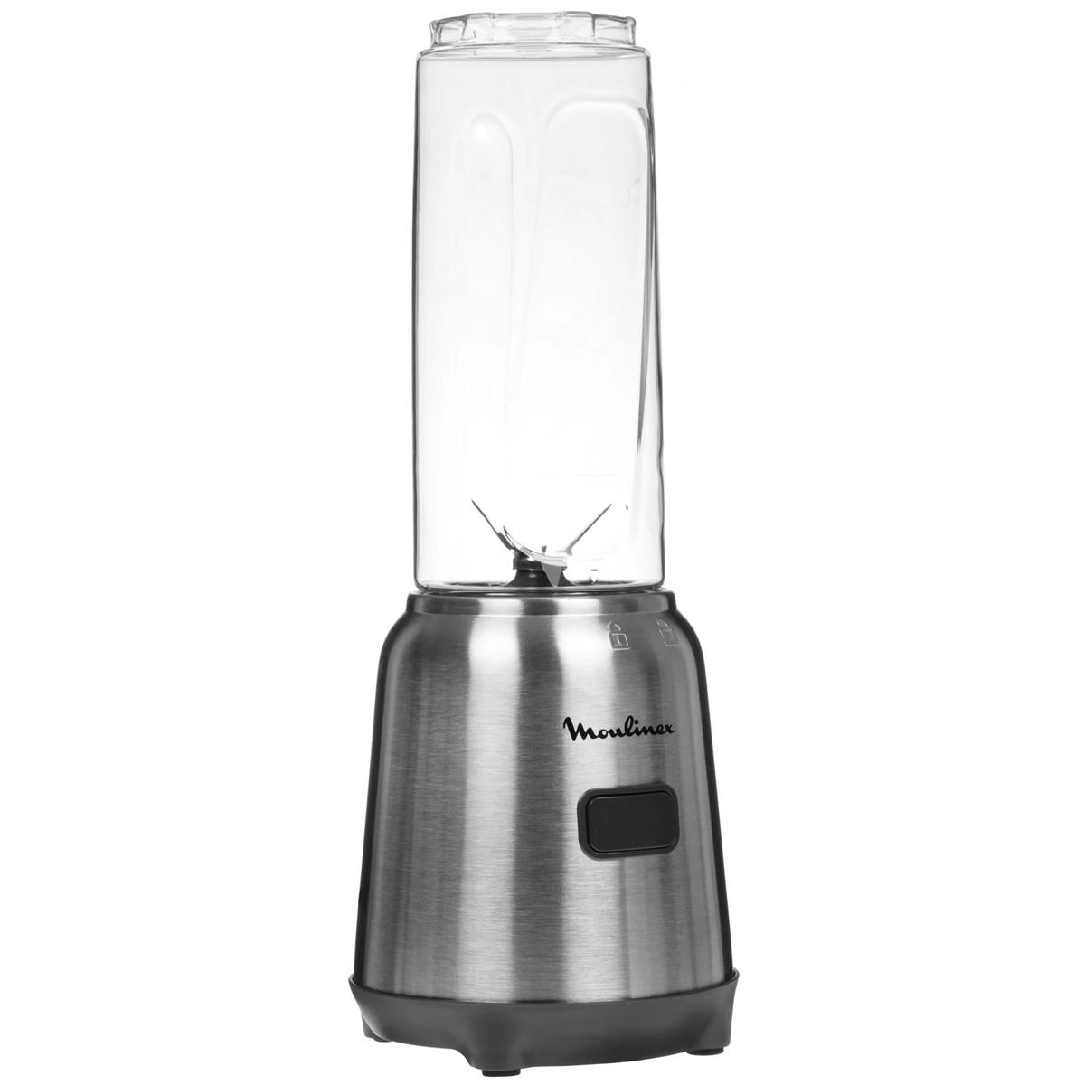 Изображение Блендер Moulinex LM15FD10 (стационарный/300 Вт/серебристый, черный)