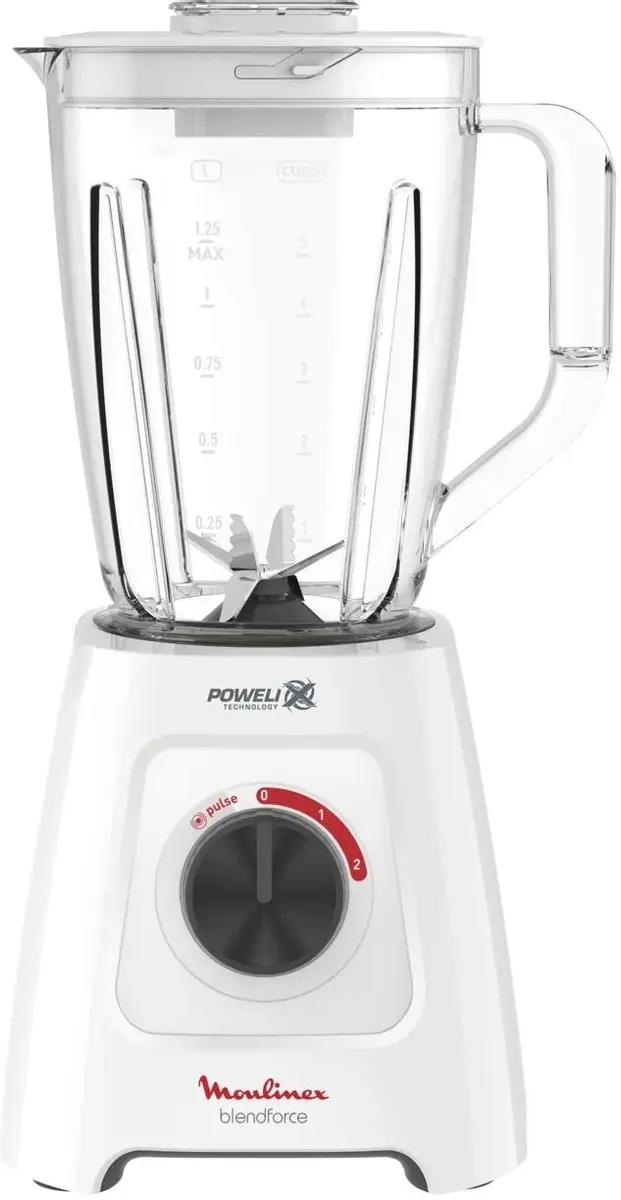 Изображение Блендер Moulinex Blendforce  LM42Q110 (стационарный/600 Вт/белый)