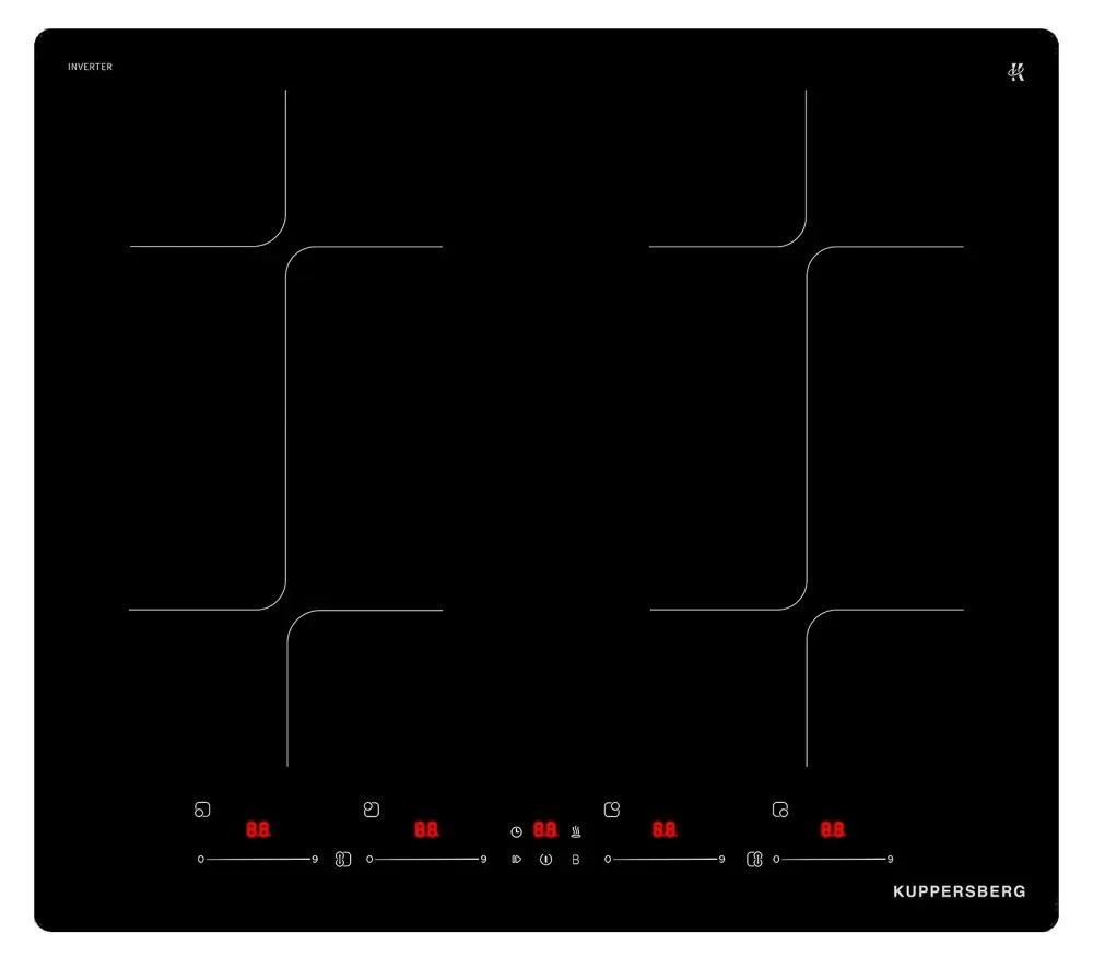 Изображение Варочная панель Kuppersberg ICI 624 (черный)