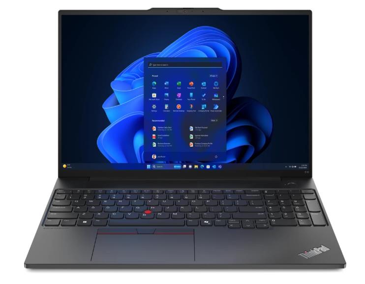 Изображение Ноутбук Lenovo ThinkPad E16 Gen 2 (Intel 155H 1400 МГц/ SSD 512 ГБ  /RAM 16 ГБ/ 16" 1920x1200/VGA встроенная/ Без ОС) (21MAS07K00)