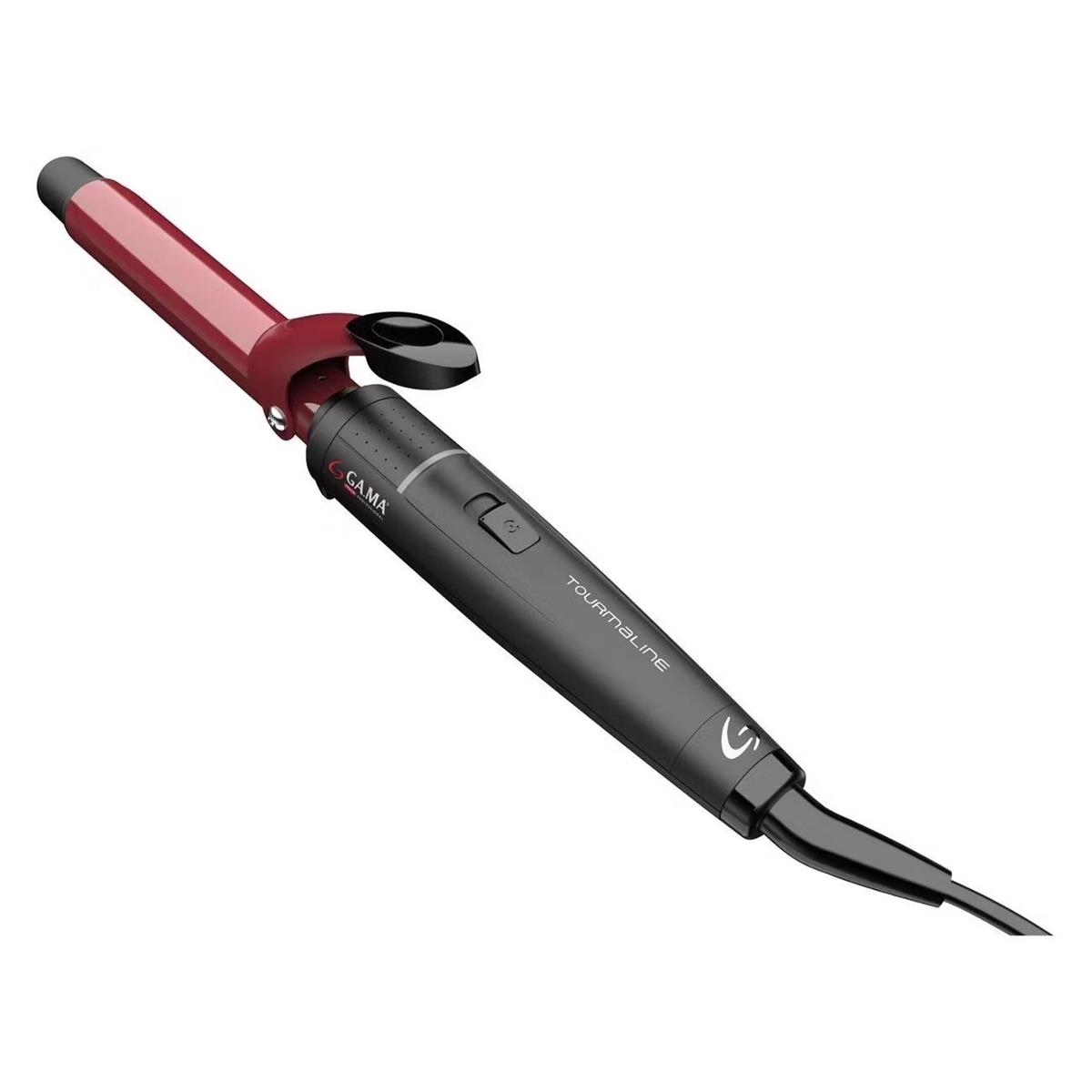 Изображение Щипцы для волос GA.MA RGSTD-N 33 (GC0203), красный и черный (40 Вт /220 °C/Керамико-турмалиновое)