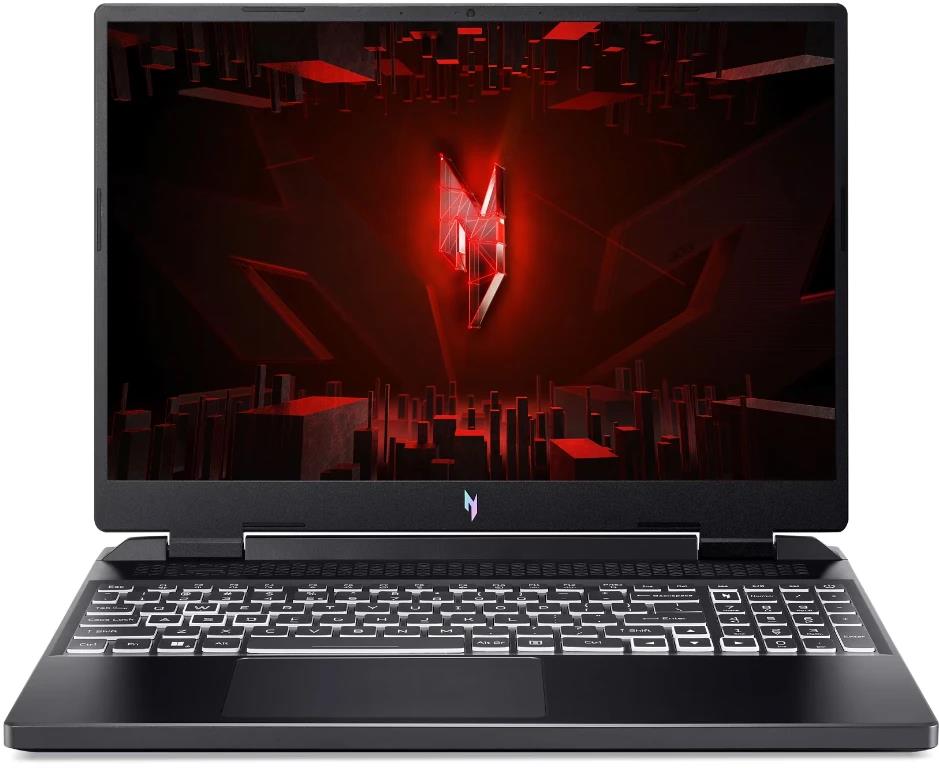 Изображение Ноутбук Acer Nitro 16 AN16-42-R2ZA (AMD 8845HS 3800 МГц/ SSD 1024 ГБ  /RAM 16 ГБ/ 16" 1920x1200/VGA дискретная/ Без ОС) (NH.QT8CD.001)