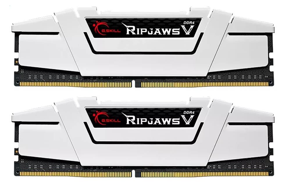 Изображение Оперативная память 2x16 GB DDR4 G.Skill Ripjaws V White (28800 МБ/с, 3600 МГц, CL18)