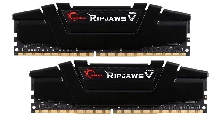 Изображение Оперативная память 2x16 GB DDR4 G.Skill Ripjaws V (28800 МБ/с, 3600 МГц, CL18)