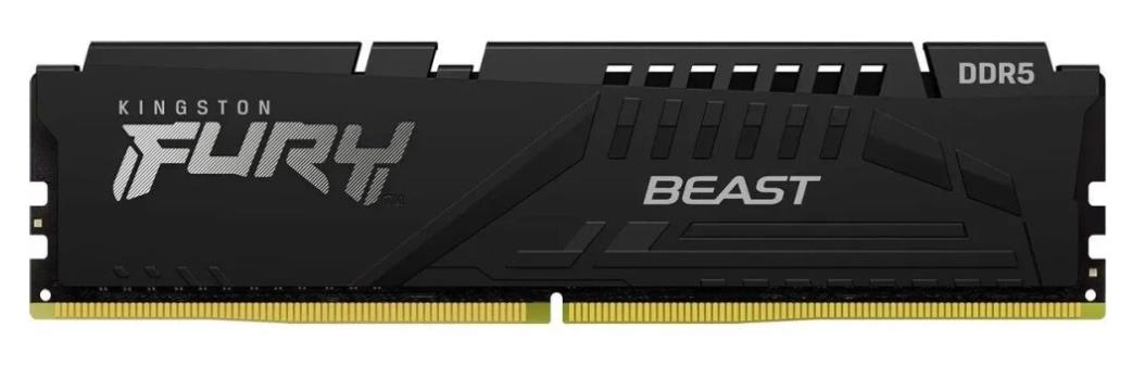 Изображение Оперативная память 1x32 GB DDR5 Kingston Fury Beast (48000 Мб/с, 6000 МГц, CL36)