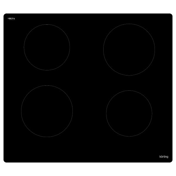 Изображение Варочная панель Korting HI 64090 HID (черный)