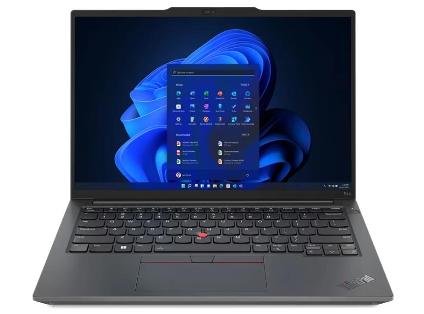 Изображение Ноутбук Lenovo ThinkPad E14 Gen 5 (AMD 7430U 2300 МГц/ SSD 512 ГБ  /RAM 16 ГБ/ 14" 1920x1200/VGA встроенная/ Без ОС) (21JR005RGQ)