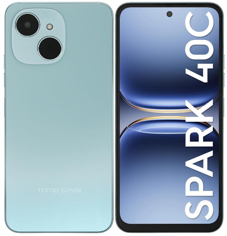 Изображение Смартфон TECNO Spark 40C (256 Гб/8 Гб) голубой