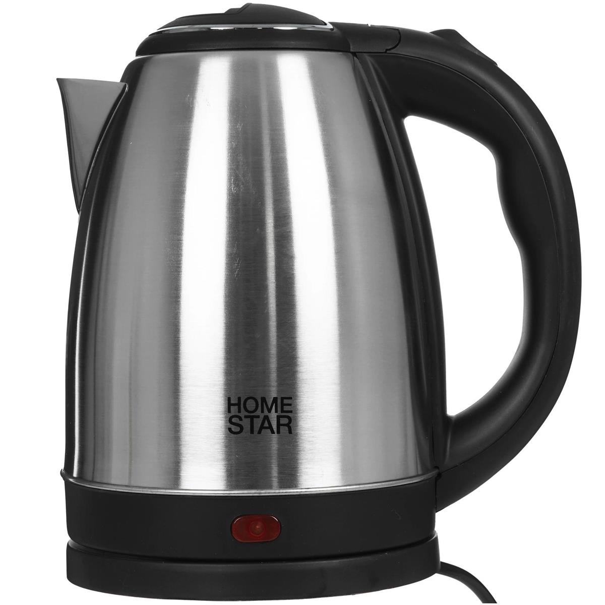 Изображение Электрический чайник HOMESTAR HS-1010A (1500 Вт/1,8 л /нержавеющая сталь/нержавеющая сталь)