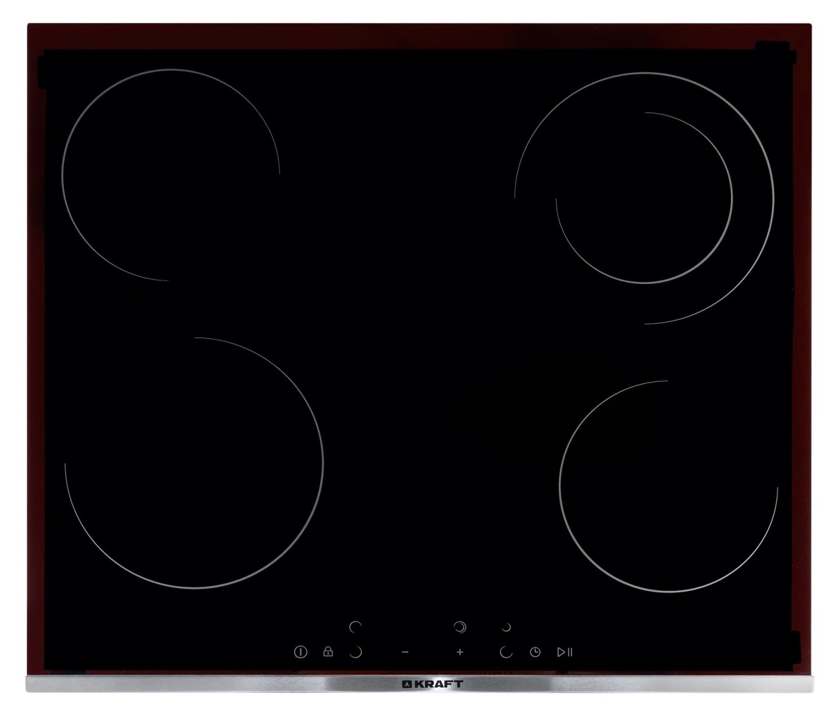 Изображение Варочная панель Kraft KF-EH342CB (черный)