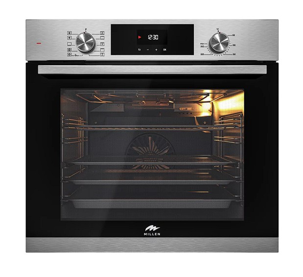 Изображение Духовой шкаф Millen MEO 6004 IX (73 л , нержавеющая сталь)