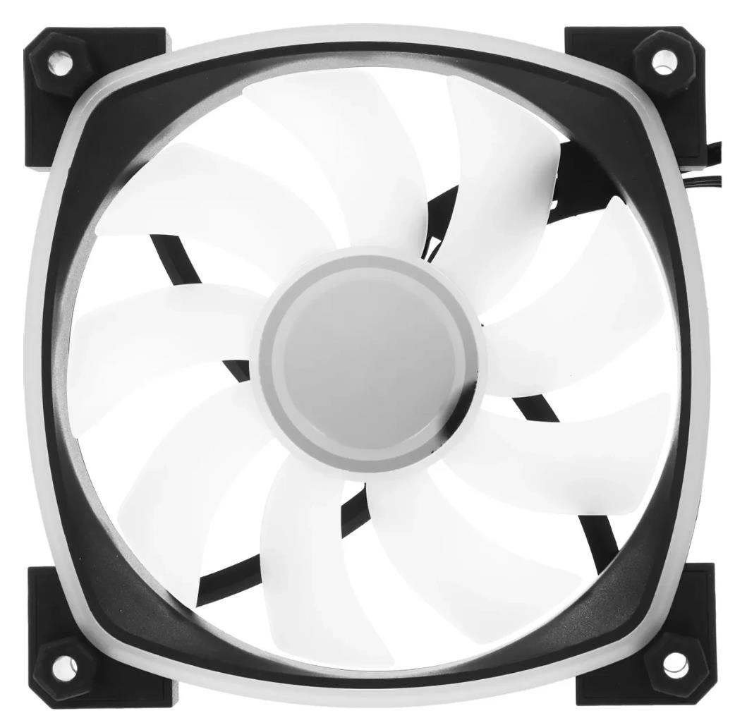 Изображение Вентилятор Accord ACC-U12 ARGB BLACK (1600 об/мин , 120x120x25 мм,4-pin PWM)