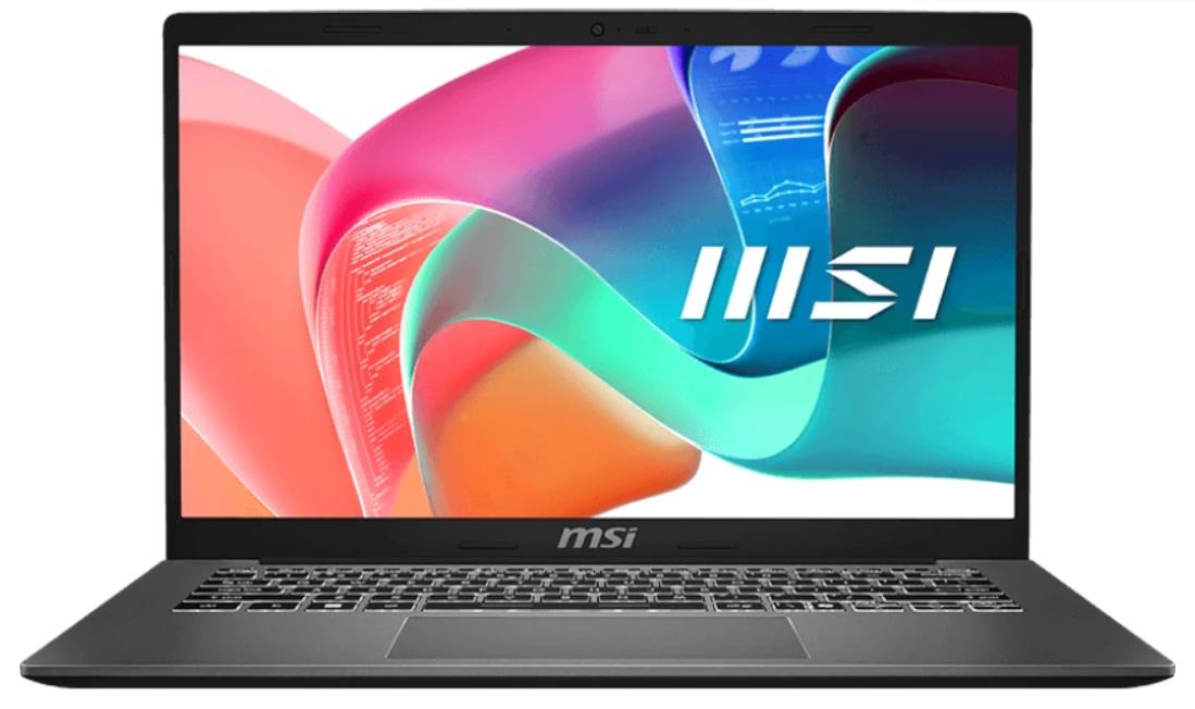 Изображение Ноутбук MSI Modern 14 F1MG-499RU (Intel 120U 1400 МГц/ SSD 512 ГБ  /RAM 16 ГБ/ 14" 1920x1080/VGA встроенная/ Windows 11 Pro) (9S7-14S111-499)