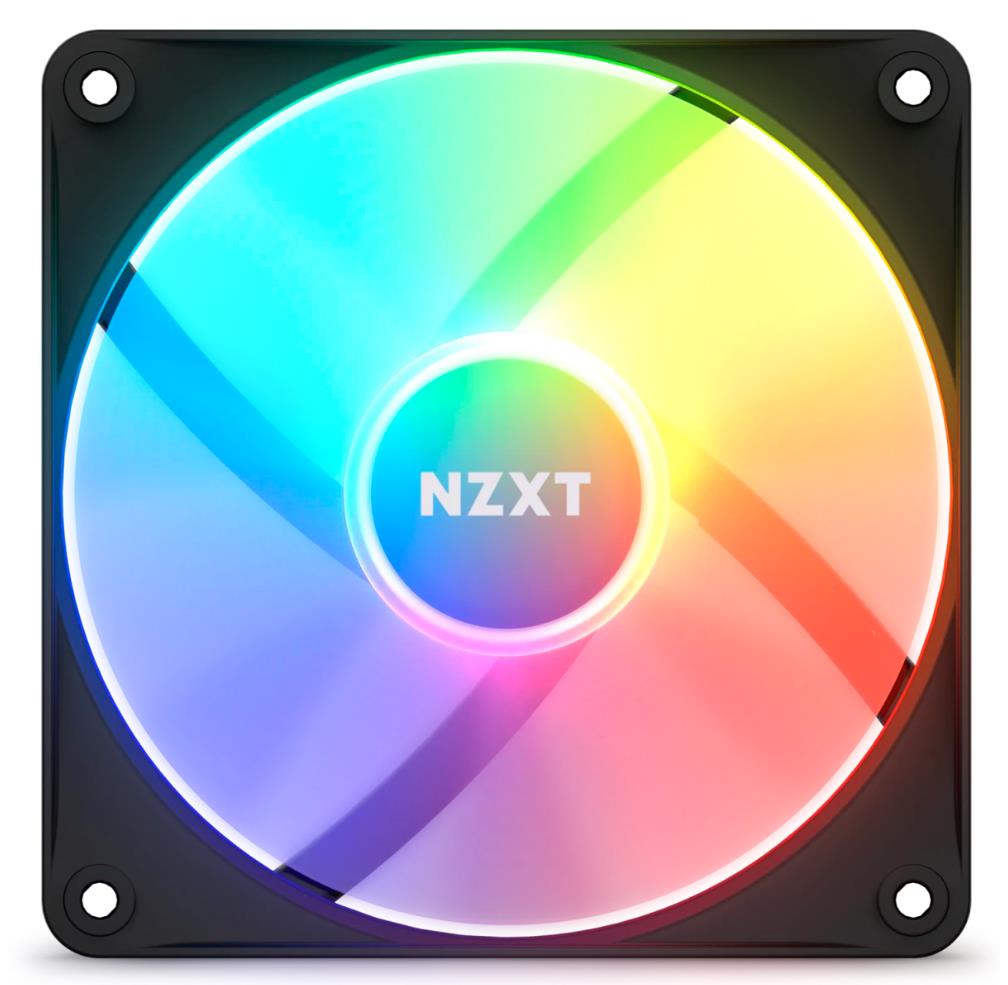 Изображение Вентилятор NZXT F120 RGB Core Black (1800 об/мин , 120x120x25 мм,4-pin PWM)