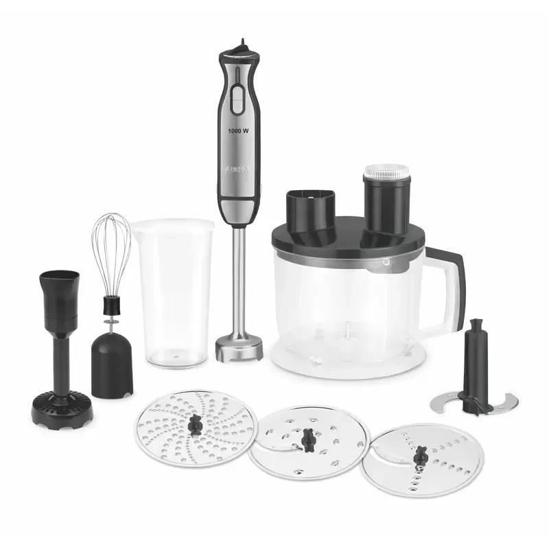 Изображение Кухонный комбайн Aresa AR-1703 (1,75 л /1000 Вт /черный, серебристый)