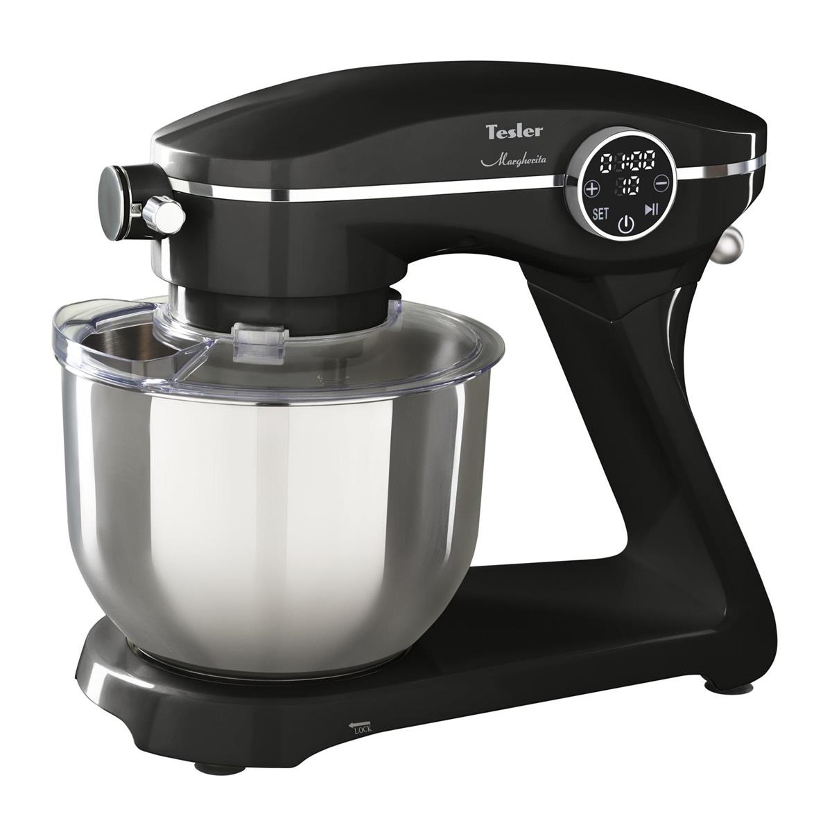 Изображение Миксер Tesler KM-1860 (1800 Вт /черный)
