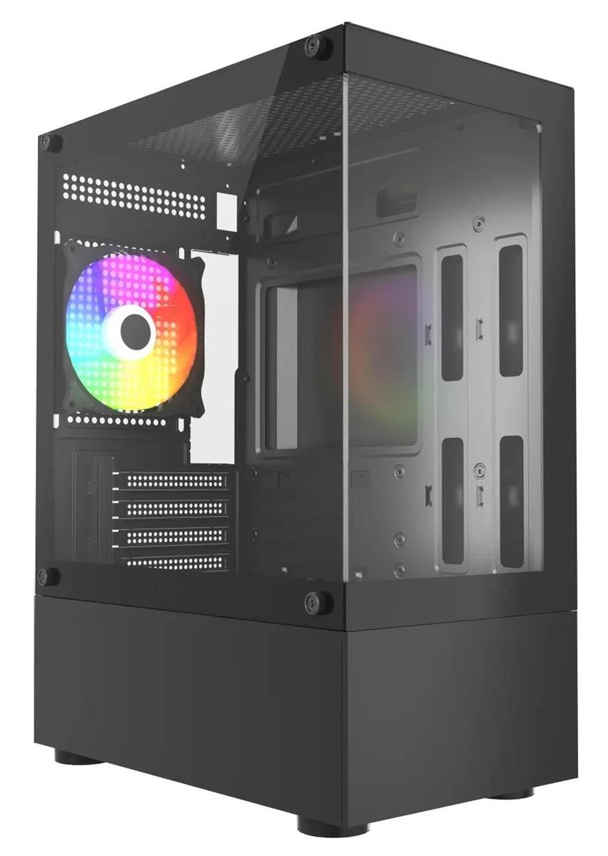 Изображение Корпус Accord ACC-285-02B Black (mATX, Mini-ITX, черный, без БП)/(ACC-285-02B)