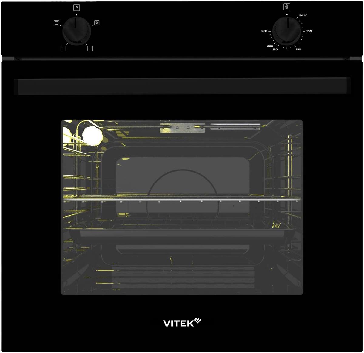 Изображение Духовой шкаф VITEK VEO 6230 BG (68 л , чёрный)