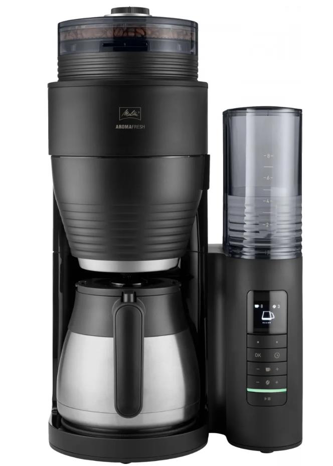 Изображение Кофеварка Melitta Aromafresh 2 Grind & Brew черный (капельная/1,25 л /)