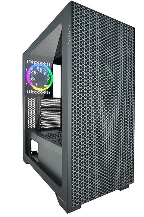 Изображение Корпус AZZA Hive Black (mATX, ATX, Mini-ITX, EATX, черный, без БП)/(CSAZ-450 HIVE)